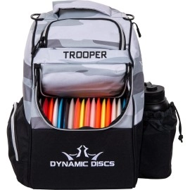 Dynamic Discs Trooper Disc Golf Backpack Arctic Camo Frisbee Disc Golf Bag With Up To An 18 Disc Capacity Introductory Disc Golf Backpack Lightweight And Durable Discs Not Included