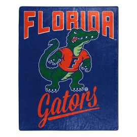 Northwest Ncaa Florida Gators Unisex-Adult Raschel Throw Blanket 50 X 60 Alumni