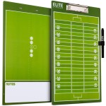 Elite Clipboards Dry Erase Coaches Clipboards Basketball, Baseball, Soccer, Football, Hockey, Volleyball, Lacrosse (Football)