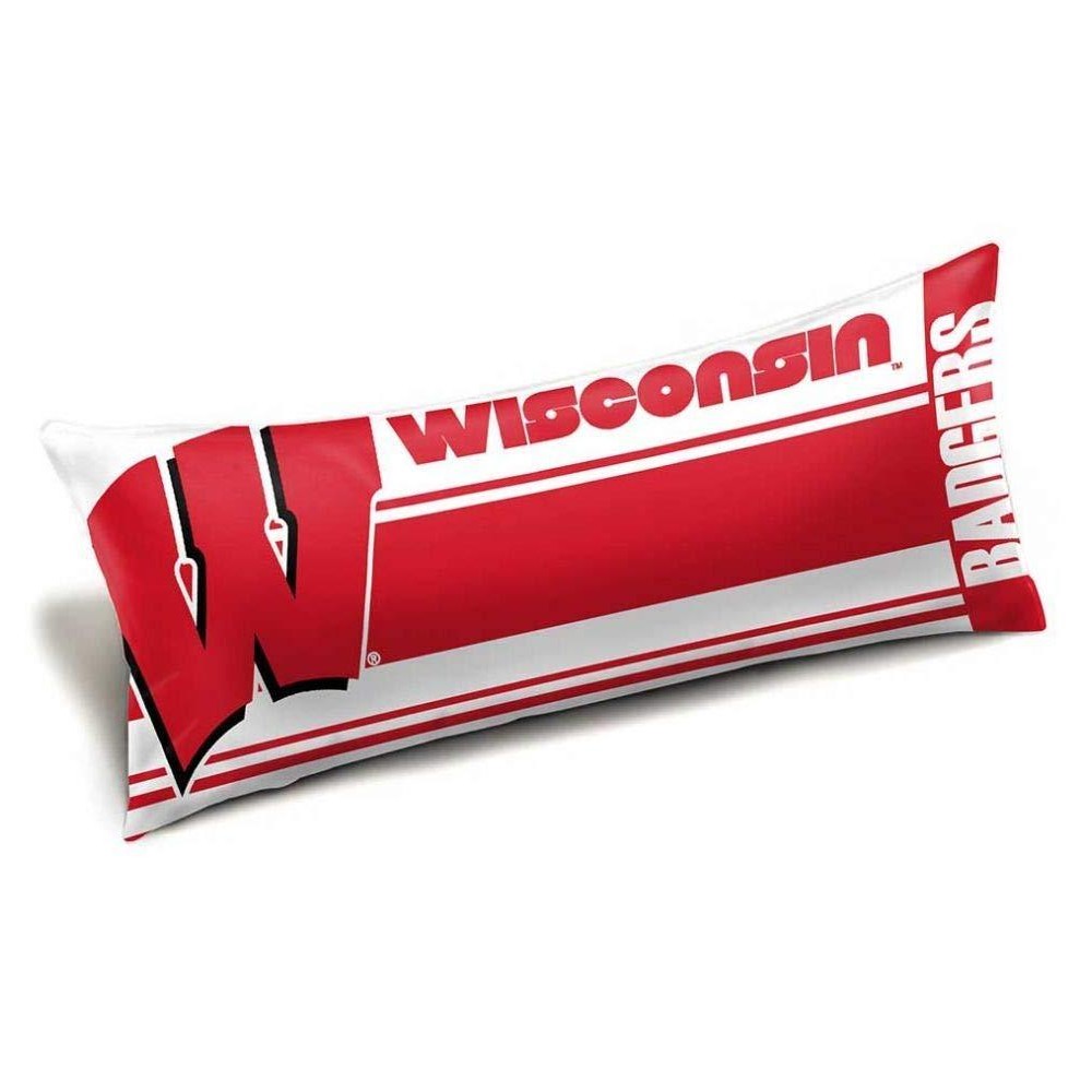 The Northwest Company Wisconsin Badgers Seal Body Pillow