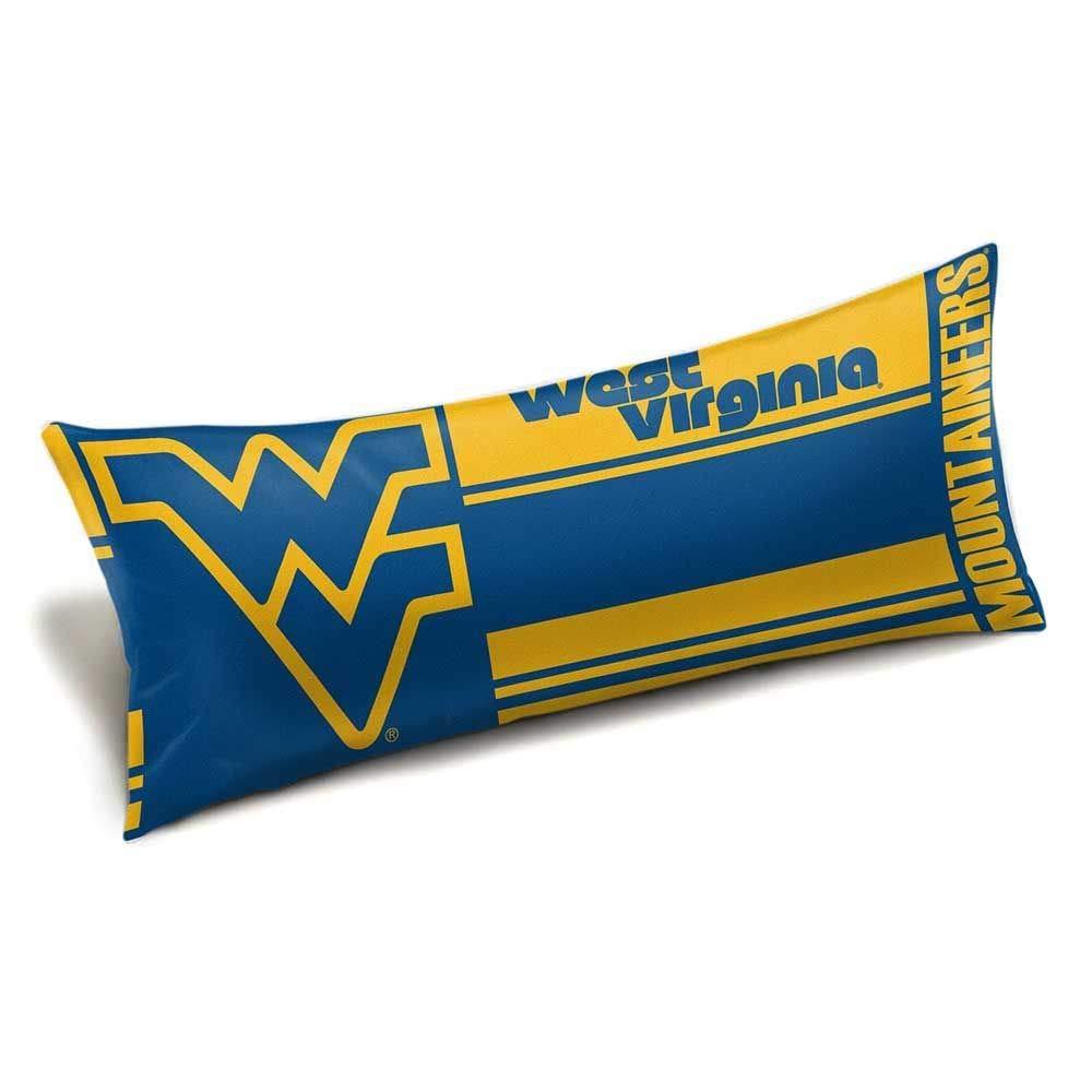 The Northwest Company Wvu West Virginia Mountaineers Seal Body Pillow