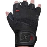 Skott Evo 2 Weightlifting Gloves With Integrated Wrist Wrap Support-Double Stitching For Extra Durability-Get Ripped With The Best Body Building Fitness And Exercise Accessories