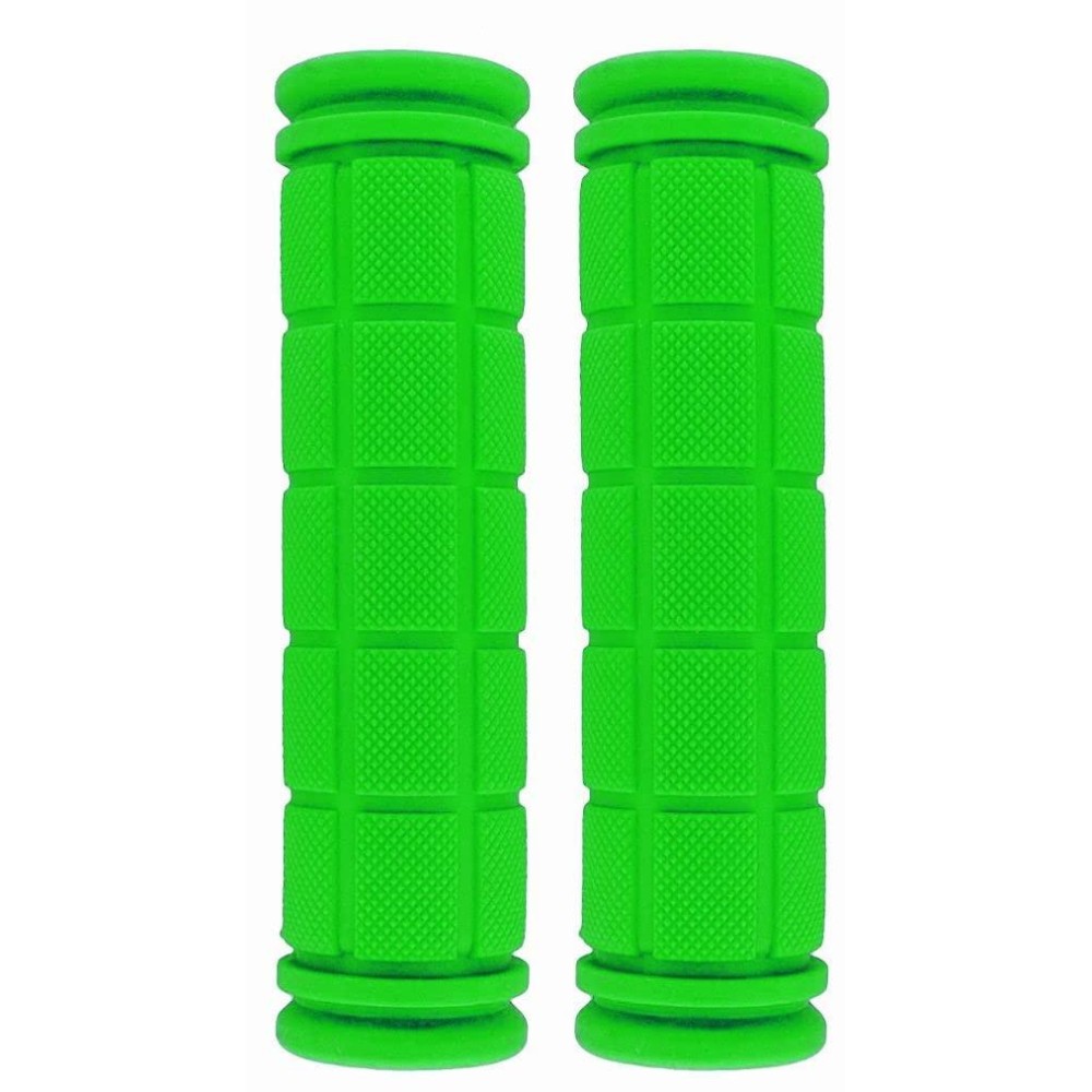 Beakuoo Bike Handlebar Grips For Kids Girls Boys, Non-Slip Rubber Mushroom Bicycle Grips For Scooter Cruiser Seadoo Tricycle Wheel Chair Mountain Road Urban Foldable Bike Mtb Bmx (Green)