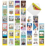 Nobleworks - Variety Pack Of 36 Assorted Funny Birthday Cards Bulk Box Set Wenvelopes, Edgy Humor B-Day For Men, Women (36 Designs, 1 Each) - Birthday Favorites Ac2911Bdg-B1X36