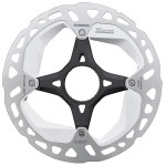 Shimano Deore Xt Rt-Mt800 Disc Rotor With Internal Lockring, Ice Tech Freeza, 160 Mm, Silverblack, Irtmt800Si