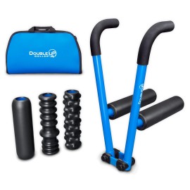 Doubleup Roller Performance Kit - Muscle Massager With Lever-Action Pressure Control And Quick-Change Rollers
