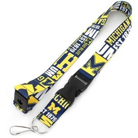 Aminco Ncaa Michigan Wolverines Dynamic Lanyard