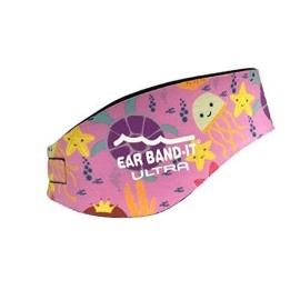 Ear Band-It Ultra Swimming Headband - Best Swimmers Headband - Keep Water Out, Hold Earplugs In - Doctor Recommended - Secure Ear Plugs - Invented By Ent Physician - Medium (See Size Chart)
