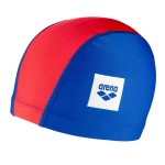 Arena Unisex Adult Ii Arena Unix Jr Swim Cap For Youth, Blue-Red, Tu Us