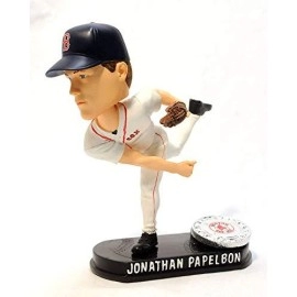 Boston Red Sox Jonathan Papelbon Blatinum Bobble Head