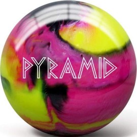 Pyramid Path Bowling Ball (Pink/Yellow/Black, 11 LB)