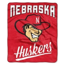 Northwest Company Nebraska Cornhuskers Alumni Raschel Throw Blanket
