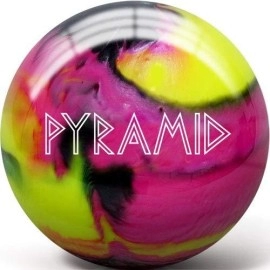 Pyramid Path Bowling Ball (Pink/Yellow/Black, 8 LB)