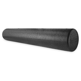 Gaiam Essentials Foam Roller, High Density, 36 Inch, Black