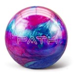 Pyramid Path Bowling Ball (Pink/Blue/Teal, 15 LB)