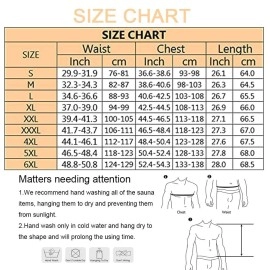 NINGMI Sauna Suit for Men Hot Sweat Suit Sauna Shirt Sweat Body Shaper Workout Neoprene Suit Zipper Short Sleeve