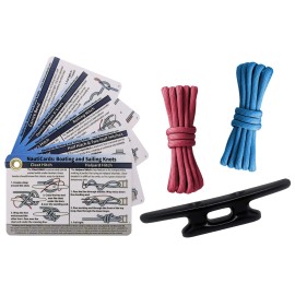Referenceready Nautical Knot Tying Kit For Boaters And Sailors
