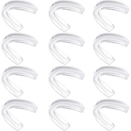 Bbto 20 Pieces Sports Mouth Guards Mouth Protection Athletic Mouth Guard For Kids And Adults (Transparent)