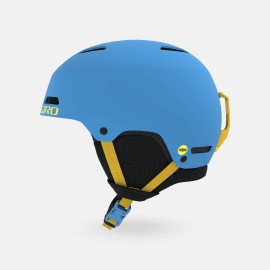 Giro Crue Mips Youth Snow Helmet - Matte Shock Blue - Size Xs (485-52Cm)