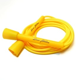 Honor Athletics Speed Rope, Skipping Rope - Best For Double Under, Boxing, Mma, Cardio Fitness Training Condition - Adjustable 10Ft - Jump Rope (Yellow)