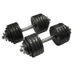 Cap Barbell 52.5-Pound Adjustable Dumbbell Weight (Pair)