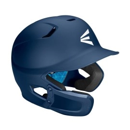 EASTON Z5 2.0 Batting Helmet w/ Universal Jaw Guard, Baseball Softball, Junior, Matte Navy