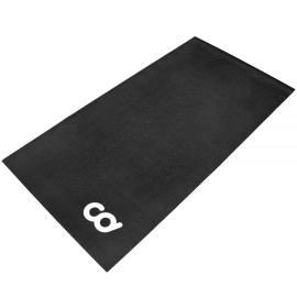 Cyclingdeal Bike Bicycle Trainer Floor Mat - 3' X 7' (High Density) - Compatible With Indoor Indoor Bikes - Floor Thick Mats For Exercise Equipment - Gym Flooring-Treadmill(92 Cm X 214 Cm)