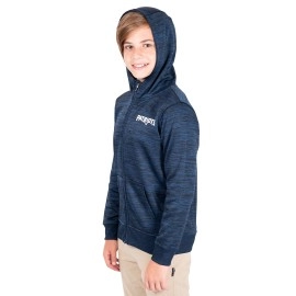 Ultra Game NFL boys Extra Soft Fleece Pullover Hoodie Sweatshirt, Navy, 14-16