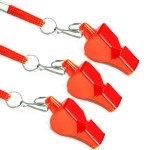 Fya Whistle, 3Pcs Professional Emergency Whistles With Lanyards, Very Loud Pealess Whistle, Perfect For Lifeguard Rescue, Survival, Self-Defense