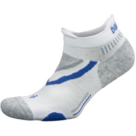 Balega Ultraglide Cushioning Performance No Show Athletic Running Socks For Men And Women (1 Pair), Whitemid Grey, Medium