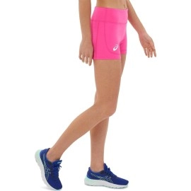 ASIcS 3 Volleyball Fit Short, Team Pink glow, Large