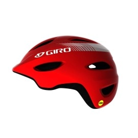 Giro Scamp Youth Recreational Cycling Helmet - Bright Red (Discontinued), X-Small (45-49 cm)