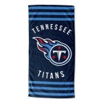 The Northwest Company Tennessee Titans 30 X 60 Striped Beach Towel