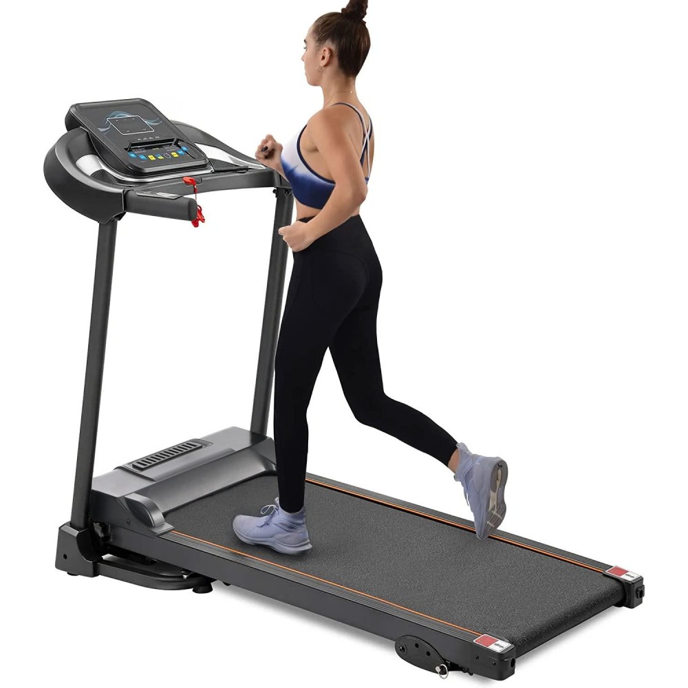 Merax Folding Electric Treadmill with Incline 2.5HP Energy Saving Motor 12 Preset Programs Running Walking Jogging Machine for Home Office Indoor Cardio Exercise