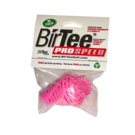 Birtee Golf Tees - Pro Speed Version With Enhanced Durability - 8 Pack Indoor Golf Teesgolf Simulator Teeswinter Golf Tees (Pink)