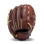 Franklin Sports Baseball Gloves - Rtp Pro Adult + Kids Baseball Mitt - Mens + Kids Outfield Fielders Glove - Brown Pigskin Leather - 12.5