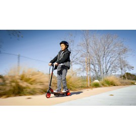 Razor Power Core E90 Glow Electric Scooter for Kids Ages 8+ - 90w Hub Motor, LED Light-Up Deck, Up to 10 mph and 60 min Ride Time, For Riders up to 120 lbs