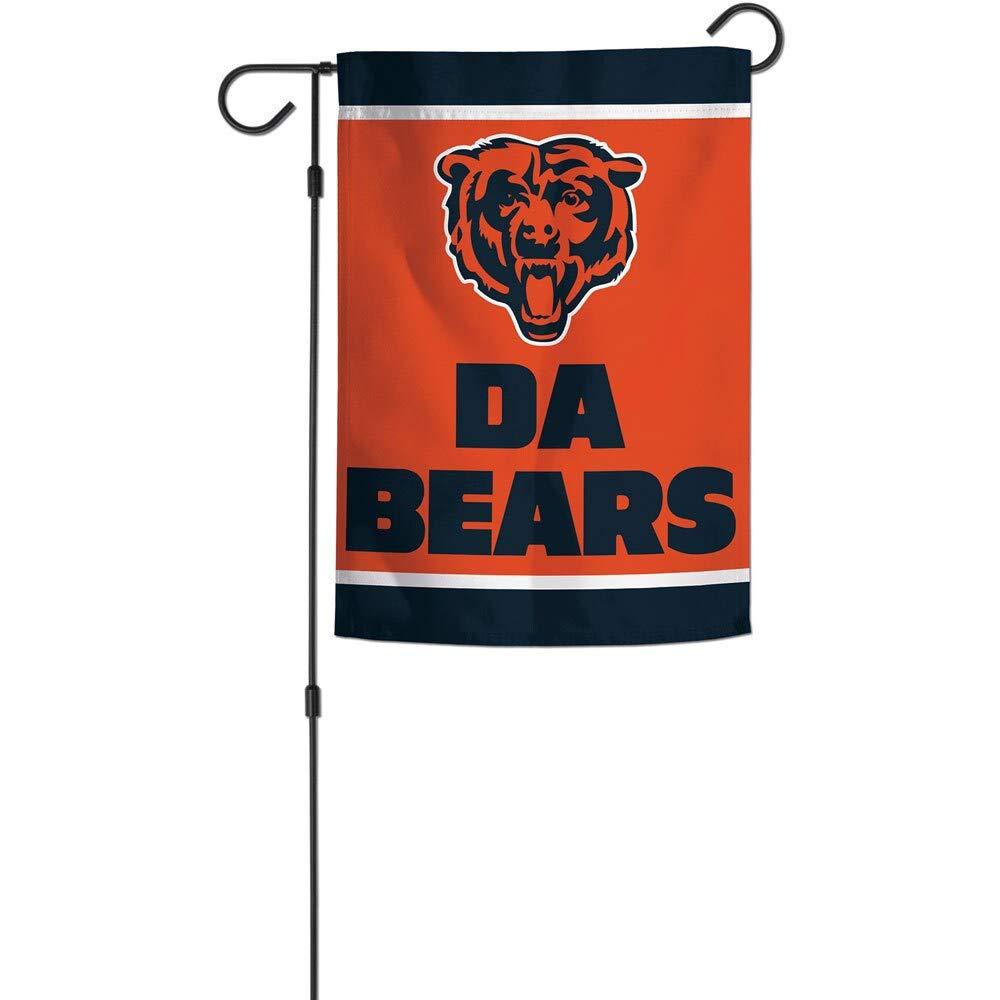 Wincraft Chicago Bears Slogan Garden Flags 2 Sided 12.5 X 18