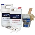 Totalboat High Performance Epoxy Kit, Crystal Clear Marine Grade Resin And Hardener For Woodworking, Fiberglass And Wood Boat Building And Repair (Gallon, Fast)