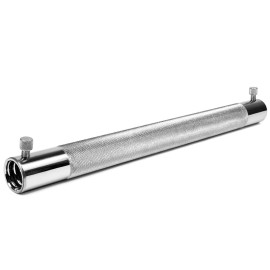 Yes4All 1.15-Inch Dumbbell Connector Bar - 15.75-Inch Long - Single - Chrome Version