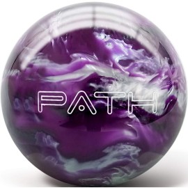 Pyramid Path Bowling Ball (Purple/Black/White, 13 LB)
