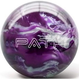 Pyramid Path Bowling Ball (Purple/Black/White, 9 LB)