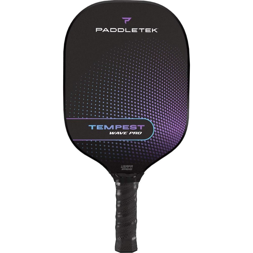 Paddletek Tempest Wave Pro Pickleball Paddle Standard Grip Aurora (Purple)