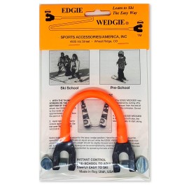 Slope Ropes X Edgie Wedgie Learn-To-Ski Pack (Orange - Edgie Wedgie Only)