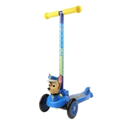 Paw Patrol Chase Self Balancing Scooter - Toddler & Kids Scooter, 3 Wheel Platform, Foot Activated Brake, 75 lbs Weight Limit, for Ages 3 and Up