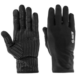 Sls3 Running Gloves Men Women Touchscreen Thin Winter Sports Lightweight Cycling Glove Designed By Athletes For Athletes (Black, Medium)