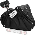 Team Obsidian: Bike Covers Outdoor Storage Or Transportation/Travel Waterproof, Heavy Duty, 600D, 300D, Or 210D Oxford Ripstop L, Xl, Xxl For 1,2 Or 3 Bikes Electric Bike Compatible