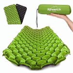 Powerlix Ultralight Sleeping Pad For Camping With Inflating Bag, Carry Bag, Repair Kit - Compact Lightweight Camping Mat, Outdoor Backpacking Hiking Traveling Airpad Camping Air Mattress