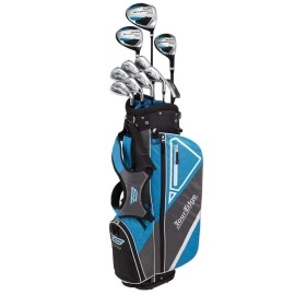 Tour Edge Golf Varsity Bazooka 370 Teen Full Set-Lh Blackblue One Size (B6Slgu11.B)
