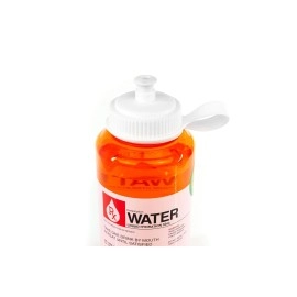Prescription Water 32 Oz Plastic Water Bottle With Lid - Wide-Mouth, BPA-Free Novelty Hydroflask - Fun, Unique Orange Medicine Bottle With Screwtop Cap Design - Hydration Enthusiast Gift Idea